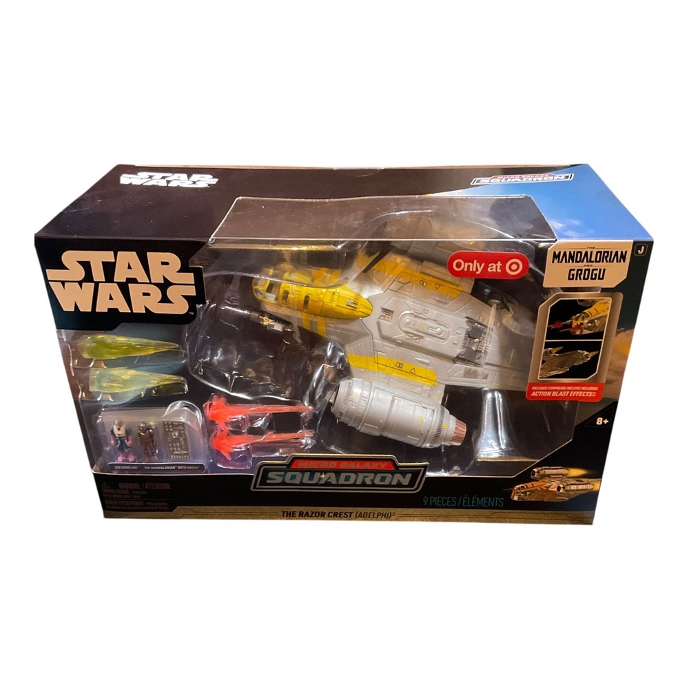 Star Wars Micro Galaxy Squadron The Razor Crest Adelphi Target Exclusive In Hand